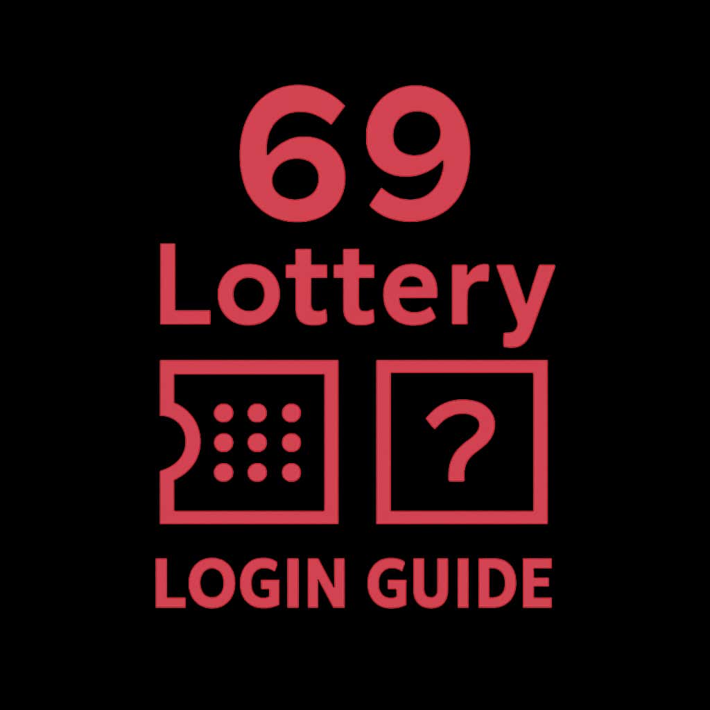 A minimal badge representing the 69 Lottery Login Guide.