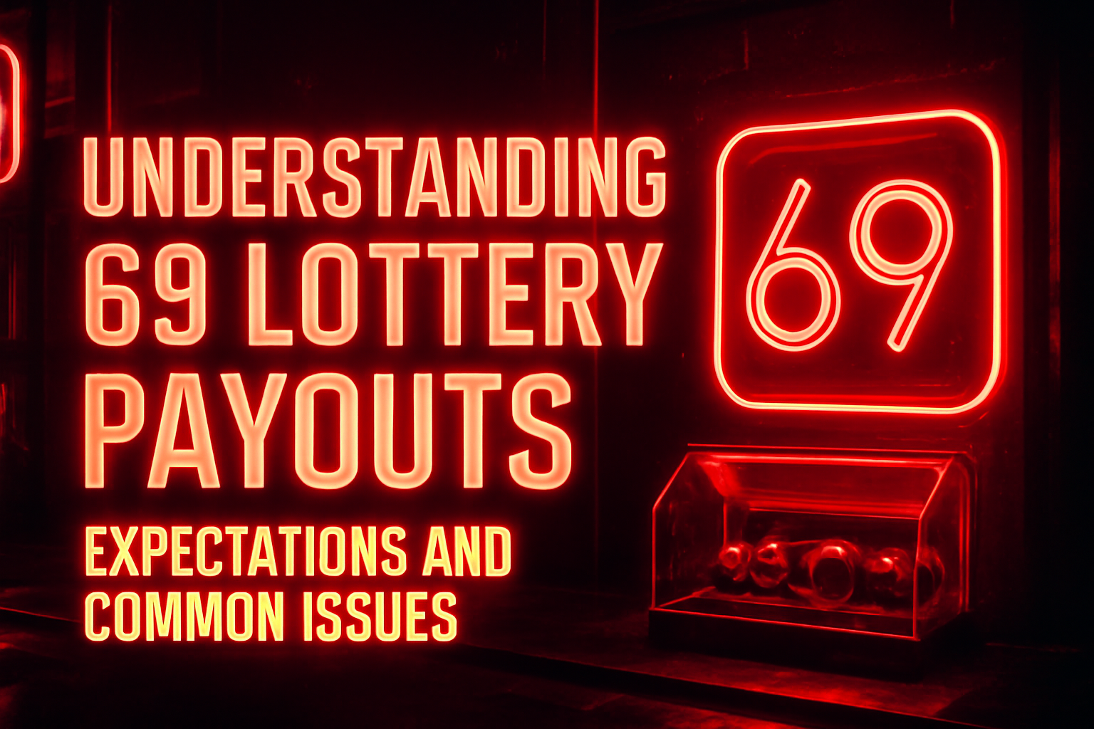 An informative depiction of the 69 Lottery platform showcasing its features and access.
