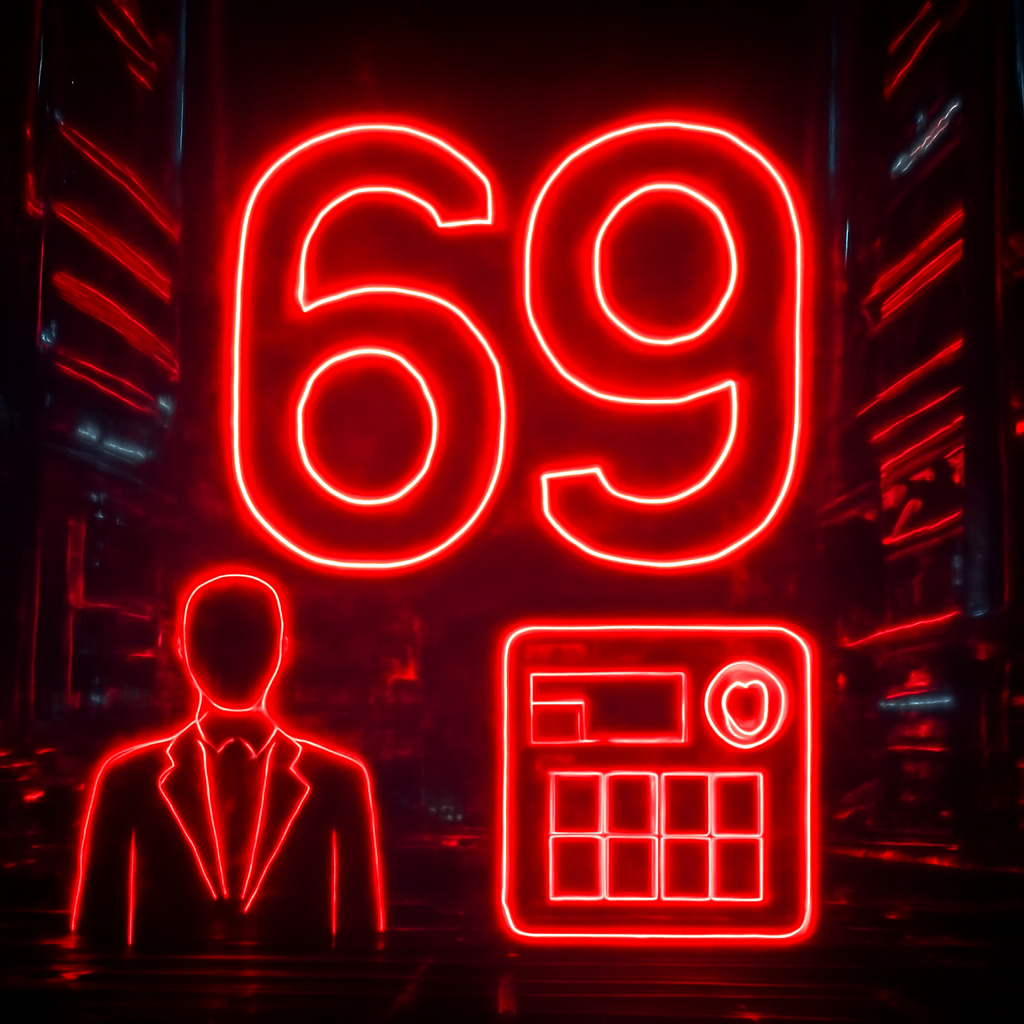 Illustration explaining 69 Lottery FAQ topics.