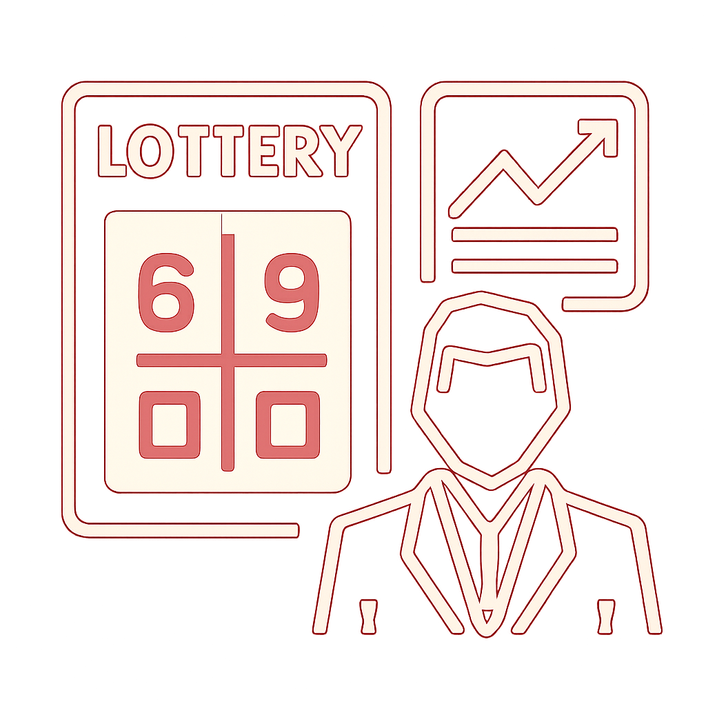 Illustration explaining the steps involved in 69 Lottery Account Setup.