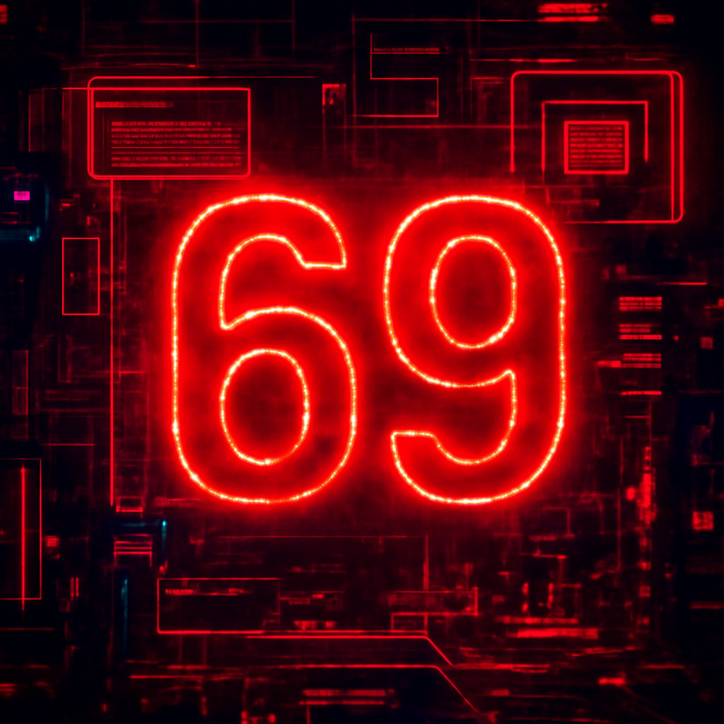 An educational illustration outlining the advantages of the 69 Lottery platform.