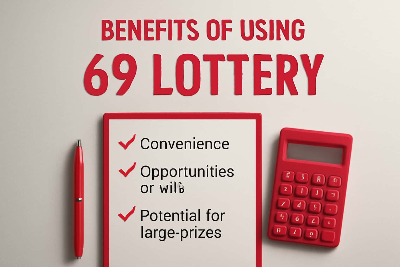 A futuristic depiction of the benefits associated with using 69 Lottery, emphasizing security and user experience.