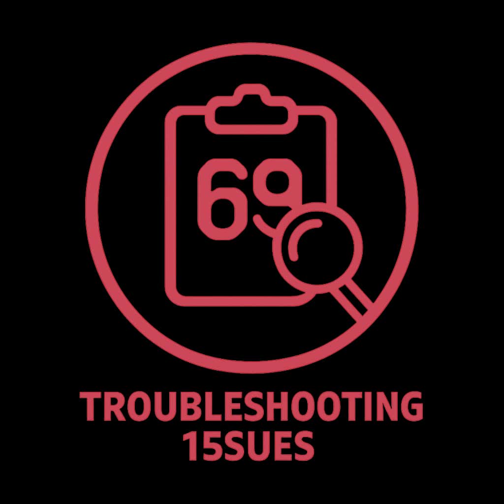 Icon representing Troubleshooting 69 Lottery Issues.