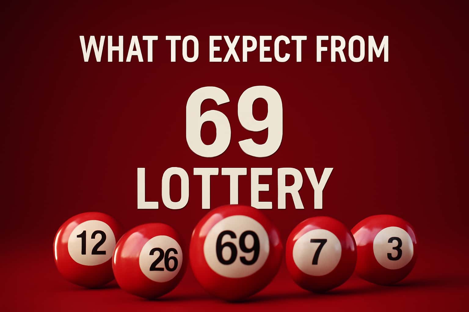 An informative depiction of the 69 Lottery platform showcasing its features and access.